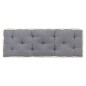 Palettensofa-Kissen Blau 120x40x7 cm Palettensofa-Kissen Blau 120x40x7 cm