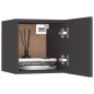 vidaXL TV-Wandschrank Grau 30,5x30x30 cm vidaXL TV-Wandschrank Grau 30,5x30x30 cm