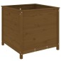 vidaXL Pflanzkübel Honigbraun 82,5x82,5x78 cm Massivholz Kiefer vidaXL Pflanzkübel Honigbraun 82,5x82,5x78 cm Massivholz Kiefer