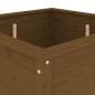 vidaXL Pflanzkübel Honigbraun 82,5x82,5x78 cm Massivholz Kiefer vidaXL Pflanzkübel Honigbraun 82,5x82,5x78 cm Massivholz Kiefer