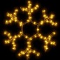 vidaXL LED-Silhouette Schneeflocke 72 LEDs Warmweiß 38x37 cm vidaXL LED-Silhouette Schneeflocke 72 LEDs Warmweiß 38x37 cm
