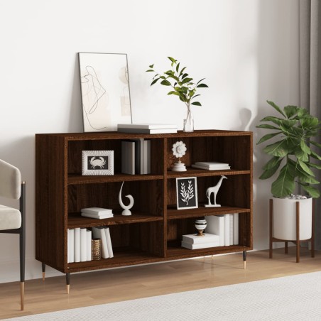 vidaXL Sideboard Braun Eichen-Optik 103,5x35x70 cm Holzwerkstoff