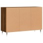 vidaXL Sideboard Braun Eichen-Optik 103,5x35x70 cm Holzwerkstoff vidaXL Sideboard Braun Eichen-Optik 103,5x35x70 cm Holzwerkstoff
