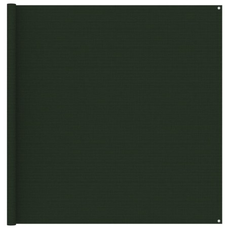 vidaXL Zeltteppich 200x400 cm Dunkelgrün