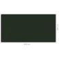 vidaXL Zeltteppich 200x400 cm Dunkelgrün vidaXL Zeltteppich 200x400 cm Dunkelgrün