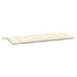vidaXL Gartenbank-Auflage Cremeweiß 120x50x7 cm Oxford-Gewebe vidaXL Gartenbank-Auflage Cremeweiß 120x50x7 cm Oxford-Gewebe