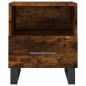 vidaXL Nachttisch Räuchereiche 40x35x47,5 cm Holzwerkstoff vidaXL Nachttisch Räuchereiche 40x35x47,5 cm Holzwerkstoff