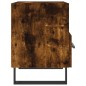 vidaXL Nachttisch Räuchereiche 40x35x47,5 cm Holzwerkstoff vidaXL Nachttisch Räuchereiche 40x35x47,5 cm Holzwerkstoff