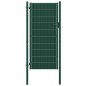 vidaXL Zauntor PVC und Stahl 100x204 cm Grün vidaXL Zauntor PVC und Stahl 100x204 cm Grün