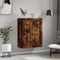 vidaXL Wandschrank Räuchereiche 69,5x34x90 cm Holzwerkstoff vidaXL Wandschrank Räuchereiche 69,5x34x90 cm Holzwerkstoff