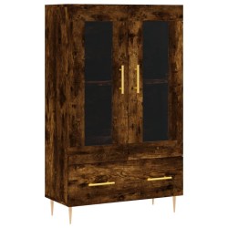 vidaXL Highboard Räuchereiche 69,5x31x115 cm Holzwerkstoff