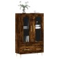 vidaXL Highboard Räuchereiche 69,5x31x115 cm Holzwerkstoff vidaXL Highboard Räuchereiche 69,5x31x115 cm Holzwerkstoff