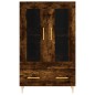 vidaXL Highboard Räuchereiche 69,5x31x115 cm Holzwerkstoff vidaXL Highboard Räuchereiche 69,5x31x115 cm Holzwerkstoff