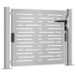 vidaXL Gartentor 105x105 cm Cortenstahl Quadratisches Design vidaXL Gartentor 105x105 cm Cortenstahl Quadratisches Design