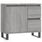 vidaXL Badschrank Grau Sonoma 65x33x60 cm Holzwerkstoff vidaXL Badschrank Grau Sonoma 65x33x60 cm Holzwerkstoff