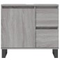 vidaXL Badschrank Grau Sonoma 65x33x60 cm Holzwerkstoff vidaXL Badschrank Grau Sonoma 65x33x60 cm Holzwerkstoff