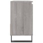 vidaXL Badschrank Grau Sonoma 65x33x60 cm Holzwerkstoff vidaXL Badschrank Grau Sonoma 65x33x60 cm Holzwerkstoff