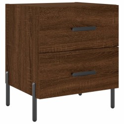 vidaXL Nachttisch Braune Eiche 40x35x47,5 cm Holzwerkstoff