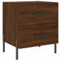 vidaXL Nachttisch Braune Eiche 40x35x47,5 cm Holzwerkstoff vidaXL Nachttisch Braune Eiche 40x35x47,5 cm Holzwerkstoff