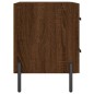 vidaXL Nachttisch Braune Eiche 40x35x47,5 cm Holzwerkstoff vidaXL Nachttisch Braune Eiche 40x35x47,5 cm Holzwerkstoff