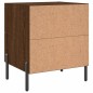vidaXL Nachttisch Braune Eiche 40x35x47,5 cm Holzwerkstoff vidaXL Nachttisch Braune Eiche 40x35x47,5 cm Holzwerkstoff