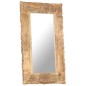 vidaXL Spiegel 80x50 cm Massivholz Mango vidaXL Spiegel 80x50 cm Massivholz Mango