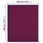 vidaXL Spannbettlaken 2 Stk. Jersey Bordeauxrot 100x200 cm Baumwolle vidaXL Spannbettlaken 2 Stk. Jersey Bordeauxrot 100x200 cm Baumwolle