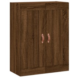 vidaXL Wandschrank Braun Eichen-Optik 69,5x34x90 cm Holzwerkstoff