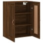 vidaXL Wandschrank Braun Eichen-Optik 69,5x34x90 cm Holzwerkstoff vidaXL Wandschrank Braun Eichen-Optik 69,5x34x90 cm Holzwerkstoff