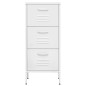 vidaXL Lagerschrank Weiß 42,5x35x101,5 cm Stahl vidaXL Lagerschrank Weiß 42,5x35x101,5 cm Stahl