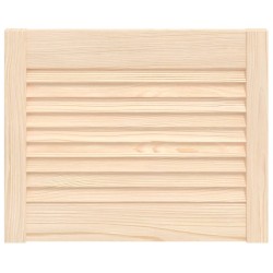vidaXL Lamellentür Massivholz Kiefer 39,5x49,4 cm