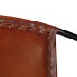 vidaXL Sessel Braun Echtleder vidaXL Sessel Braun Echtleder