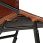 vidaXL Sessel Braun Echtleder vidaXL Sessel Braun Echtleder