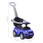 vidaXL Rutschauto Blau vidaXL Rutschauto Blau