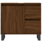vidaXL Badschrank Braun Eichen-Optik 65x33x60 cm Holzwerkstoff vidaXL Badschrank Braun Eichen-Optik 65x33x60 cm Holzwerkstoff