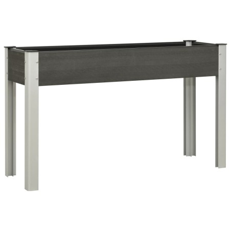 vidaXL Garten-Hochbeet 125x40x75 cm WPC Grau
