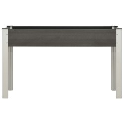 vidaXL Garten-Hochbeet 125x40x75 cm WPC Grau