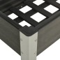 vidaXL Garten-Hochbeet 125x40x75 cm WPC Grau vidaXL Garten-Hochbeet 125x40x75 cm WPC Grau