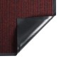 vidaXL Fußmatte Gestreift Rot 60x80 cm vidaXL Fußmatte Gestreift Rot 60x80 cm