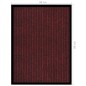 vidaXL Fußmatte Gestreift Rot 60x80 cm vidaXL Fußmatte Gestreift Rot 60x80 cm