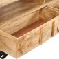 vidaXL TV-Schrank Mangoholz Massiv 120 x 30 x 48 cm vidaXL TV-Schrank Mangoholz Massiv 120 x 30 x 48 cm