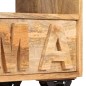 vidaXL TV-Schrank Mangoholz Massiv 120 x 30 x 48 cm vidaXL TV-Schrank Mangoholz Massiv 120 x 30 x 48 cm