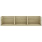 vidaXL CD-Wandregal Sonoma-Eiche 75x18x18 cm Holzwerkstoff vidaXL CD-Wandregal Sonoma-Eiche 75x18x18 cm Holzwerkstoff