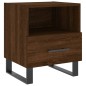 vidaXL Nachttisch Braune Eiche 40x35x47,5 cm Holzwerkstoff vidaXL Nachttisch Braune Eiche 40x35x47,5 cm Holzwerkstoff