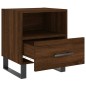 vidaXL Nachttisch Braune Eiche 40x35x47,5 cm Holzwerkstoff vidaXL Nachttisch Braune Eiche 40x35x47,5 cm Holzwerkstoff