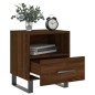 vidaXL Nachttisch Braune Eiche 40x35x47,5 cm Holzwerkstoff vidaXL Nachttisch Braune Eiche 40x35x47,5 cm Holzwerkstoff