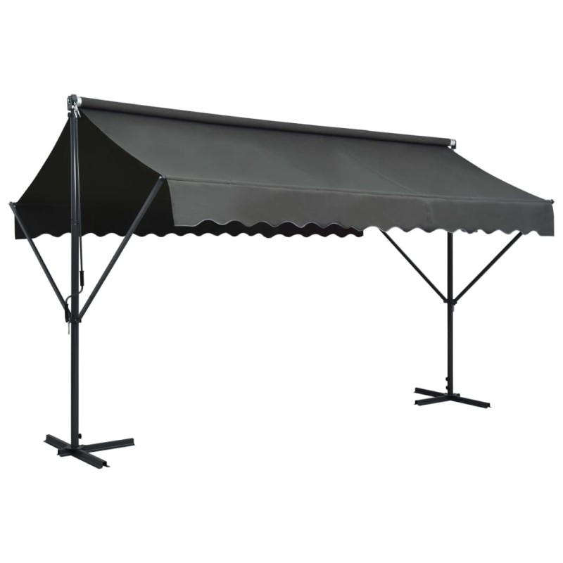 vidaXL Freistehende Markise 400x300 cm Anthrazit vidaXL Freistehende Markise 400x300 cm Anthrazit