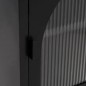vidaXL Nachttisch Schwarz 50x35x60 cm Glas und Stahl vidaXL Nachttisch Schwarz 50x35x60 cm Glas und Stahl