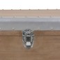 vidaXL Aufbewahrungsbox Tannenholz Massiv 91x52x40 cm Braun vidaXL Aufbewahrungsbox Tannenholz Massiv 91x52x40 cm Braun