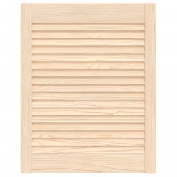 vidaXL Lamellentür Massivholz Kiefer 61,5x49,4 cm